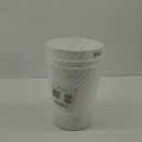 Bathroom Trash Can, 3 Pack 1.8 Gallons Small Trash Can with Trash Bags, Bathroom Garbage Can, Plastic Trash Bin, Round Waste Basket for Living Room, Bedroom, Office, Kitchen, Compact Space (White)