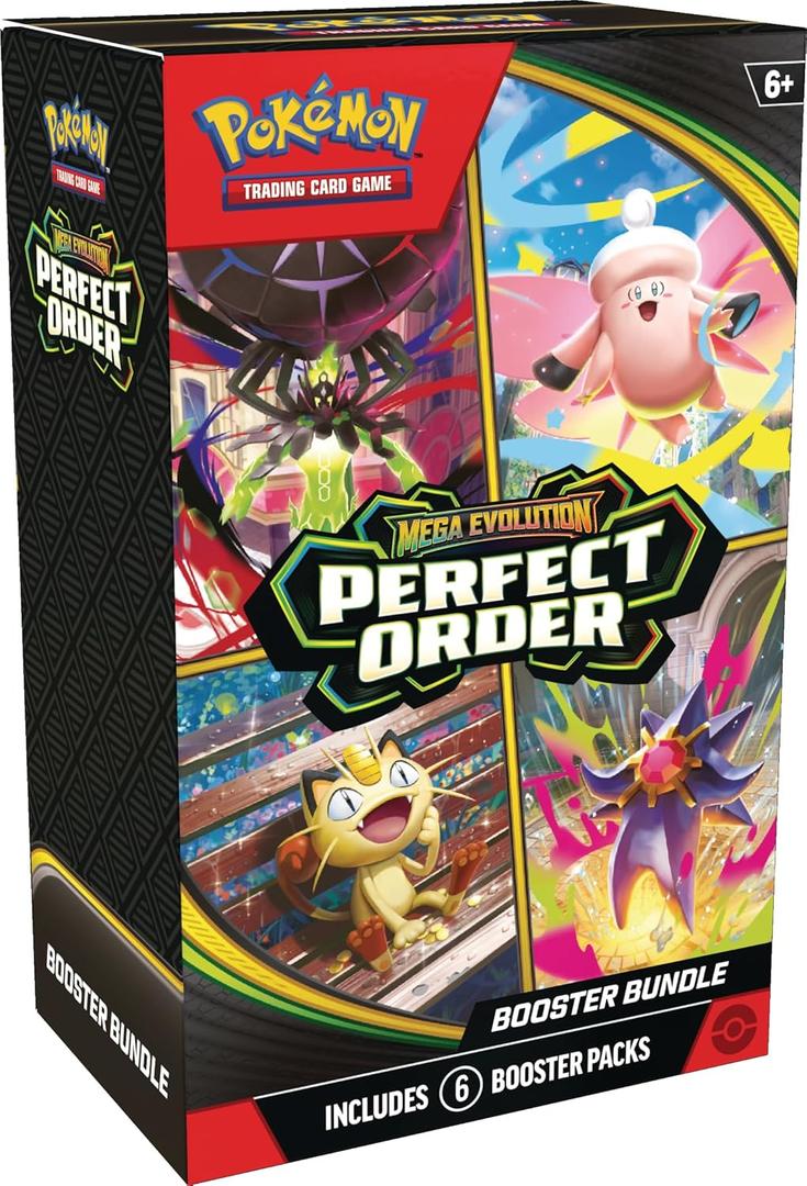 Pokmon TCG: Mega EvolutionPerfect Order Booster Bundle