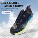 Men's Orthopedic Road Running Shoes: Comfortable Arch Supports Plantar Fasciitis Orthotic Sports Fashion Sneakers, Casual Outdoor Hiking Tennis Athletic Walking Shoes for Foot Heel and Pain Relief 14US