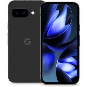 Google Pixel 9a with Gemini - Unlocked Android Smartphone with Incredible Camera and AI Photo Editing, All-Day Battery, and Powerful Security - Obsidian - 128 GB