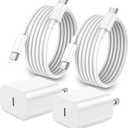 iPhone 17 16 15 Charger Fast Charging,2Pack 20W Apple iPad USB C Wall Chrager Block with 6FT USB C to C Cable for iPhone 17/Pro/Pro Max/17 Air/ 16/16 Pro/16 Pro Max/15/Plus/Pro/Pro Max (White)