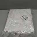 GEGIBOA White Gift Bags With Handles 30 Pcs, 8x5x10 Inch Sturdy Kraft Paper Gift Bags, Bulk for Wedding, Party, Birthday, Business and Shopping, Medium Size