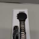 Hwagol Smart Watches for Women Android Phones iPhone Compatible(Bluetooth Call),1.39'' Round Fitness Tracker Heart Rate/Sleep Monitor,100+Sport Modes Pedometer (Black)