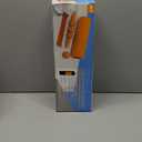 5 in1 Foam Roller Set, Trigger Point Foam Roller, Massage Roller Stick, Massage Ball, Resistance Band for Deep Muscle Massage Pilates Yoga,Fitness Exercise for Whole Body (Pure Orange)