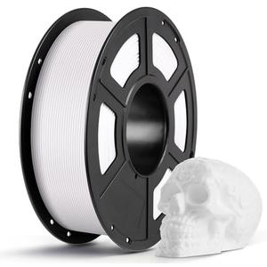 ANYCUBIC PLA 3D Printer Filament, 3D Printing PLA Filament 1.75mm Dimensional Accuracy +/- 0.02mm, 1KG Spool (2.2 lbs), White