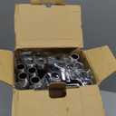 Outdoor String Light Pole, 10 FT Heavy Duty Light Stand Hanger Pole for Outside Deck Fence Railing Backyard, Patio, Christmas, Wedding, Party (2 Packs)