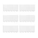 132 Pack Small Replacement Adhesive Strips Refill, Poster Strips, Damage-Free Hanging Strips for Wall Hooks, No Tools Removable Sticky Strips for Home, Office, and Dorm Decor, White Adhesive