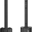 L15PRO16 Portable PA System Powered Column Line Array Speaker System, 2400W Peak Power,15 Inch, 66Lb, Bluetooth Wireless Audio, 3-Channel Mixer, Portable PA for DJs, Musicians, Events