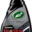 Turtle Wax Hybrid Solutions Graphene Acrylic Tire Shine Spray Coating, Long-Lasting Rich Black Shine, No-Sling, Water-Resistant Tire Dressing with UV and Dirt Repellent Protection, 23oz (Pack of 1)