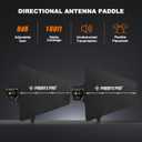Phenyx Pro PAS-225X UHF Wireless Antenna Distribution System Bundle, Active Directional Receivers w/ 8 Outputs + 2 Cascade Ports, 160ft Long Coverage, Wireless Mic Antenna for Stages and Live Shows