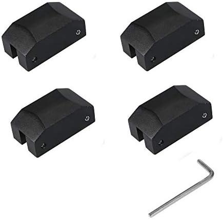 JUNHOM Aluminum Floor Jack Lift Point Pad Adapter Jack Lifting Pad Tool for 5th Gen Camaro Ford Focus Lexus GSF (3 pcs)