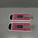Ankle Wrist Weights for Women Men A Pair of 2 Lbs BeatBoost Arm Leg Weight Set with Adjustable Straps for Walking Pilates Exercise Workout Gym Aerobics, Color Pink
