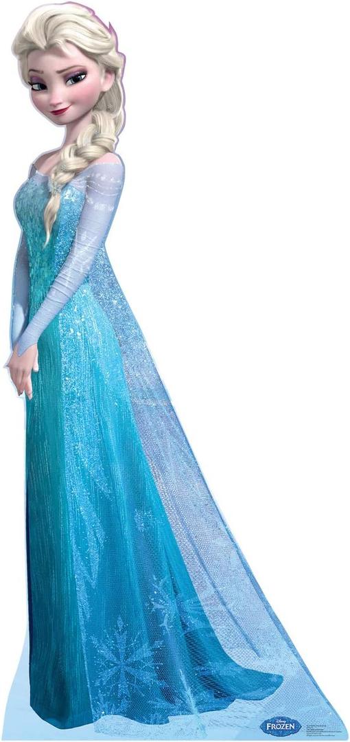 Cardboard People Elsa Life Size Cardboard Cutout Standup - Disney's Frozen (2013 Film)