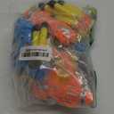 6 Pack Mini Foam Dart-Firing Blasters Micro Toy Guns with 36 Darts - Multi Pack Nerf Compatible Bulk Party Favors Supplies for Kids
