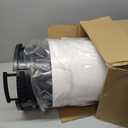 SAROSORA Large Round Self Watering Planter Pot 12.5'' 2-Pack for Home Garden Patio Tall Tree(White 2-Pack)