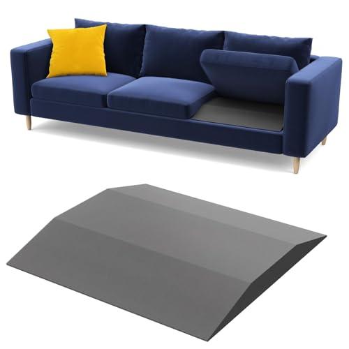 Sellmazon Couch Cushion Support, Trapezoid 40D Sofa Cushion Support for Sagging Couch Seats, High Density Foam Furniture Seat Sagging Repair (Grey 1p)