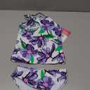 Kanu Surf Girls' Melanie Beach Sport UPF 50+ Banded Tankini 2-Piece Swimsuit (7, Sunflower White)