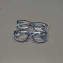 Large Reading Glasses Mens Oversized Wide Readers +2.50 Lightweight Square Magnifying Cheaters for Men W/Big Head 2 Pack
