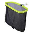 EcoNour Large 17.5" Swimming Pool Net | Heavy Duty Pool Leaf Catcher for Pool Cleaning | Reinforced Double Layer Leaf Skimmer Net for in and Above Ground Pools | Leaf Rake Net for Pond