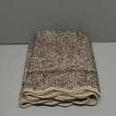 GarveeHome Scalloped Washable Runner Rug 2x6 Runner Non Slip Kitchen Rug Modern Taupe Rug Entryway Rug Farmhouse Soft Bathroom Rugs Stain Resistant Carpet for Hallway Laundry Bedroom 2 ft x6 ft Taupe