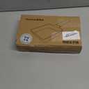 Tamagoyaki Pan,Japanese Omelette Pan, Ceramic Tamagoyaki Egg Pan, Non Stick Rectangle Pan,Small Frying Pan 6 X 7 Inch Black