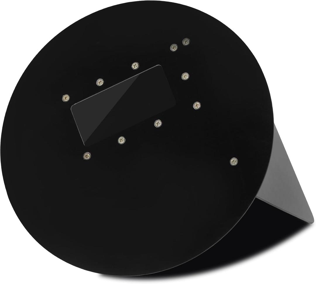 Upgraded Pancake Welding Hood Helmet Compatible with 2x4 Welding Lenses,Lightweight and Fire-Resistant Pancake Welding Helmet,Pancake Hood Used in Various Welding Workplaces.