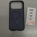 TORRAS Ostand Q3 Air for iPhone 17 Pro Case 6.3'' with Stronger Magnetic Stand, Fit for Magsafe, Airbags Miltary Protection, Camera Control for iPhone 17 Pro Case, Shockproof & Stylish, Midnight Blue