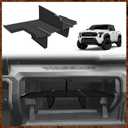 Muslogy Glove Box Dividers Organizer Compatible with Toyota Tacoma 2024 2025 & 2025 4Runner Accessories 4th Gen Tacoma Insert Box Divider ABS Secondary Storage Glove Compartment Tray (Black)