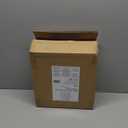 Amazon Basics 3 Ring Binders, 1.5 Inch D-Ring Organizer for School, Home Office, White, 4 Pack