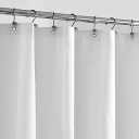 Alyvia Spring Shower Curtain, White, size 72x72 in