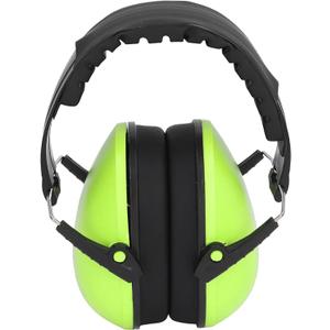 Ear Protection Earmuff NRR 21DB Soundproof Noise Cancelling Headphone Comfortable Earmuff Green for Work Construction and Photography