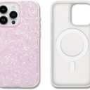 Sonix Case for iPhone 15 Pro | Compatible with MagSafe | 10ft Drop Tested | Pink Pearl Tort