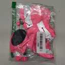 YAODHAOD Dog Shoes for Small Dogs, Puppy Dog Boots & Paw Protector for Winter Snowy Days, Anti-Slip Sole Dog Booties for Indoor Hardwood Floor 4PCS (Pink, Size: 5)