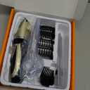 oneisall Dog Clipper Low Noise, Dog Grooming Kit with Rechargeable, Pet Shaver Cordless Electric Quiet Hair Clipper Set for Dogs, Cats, Pets, Gold