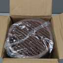 Knife Block Without Knives, JINLIFA Kitchen Knife Holder Block, Universal Knife Storage Organizer Stand Rack for Countertop (Stylish Brown Color)