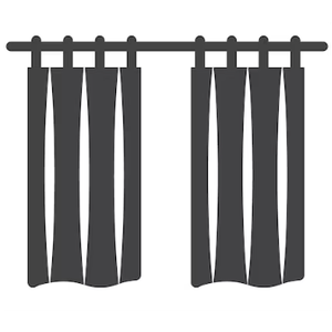 Zenna Smart Curtains Ultimate Light Blocker 40 in 63 in