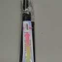 2 Pack Spring Tension Rods 28-48 Inches,5/8" Diameter Black Spring Loaded Curtain Rods,Adjustable Small Short Tension Curtain Rod for Windows,Kitchen, Doorway,Bathroom,Cupboard Bars