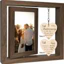 EYITUPC 1 Year Anniversary Picture Frame Gifts, 1st Anniversary Frame for Her Him Girlfriend Boyfriend, Display Two 4x6 Inch