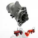Starter Motor for Kubota Tractor Diesel Engine - 12V Replacement Compatible with L20 L275 L295 L2250 L2501 L2550 L2350 L2800 L3010 L3301 L3400 L3410 L4310 Models, OEM 34070-16083 34070-16081 18145N