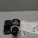 TEEHO TE003 Keyless Entry Keypad Door Lock with Handle, Electronic Digital Smart Locks for Front Door, Smart Door Knob with Code for Bedroom, Auto Lock, Passage Mode, Easy to Install, Matte Black