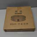 Sieve Fine Mesh Stainless Steel, 60 Mesh Flour Sifter for Baking, 3 Pcs Round Sifter for Baking with Powdered Sugar Shaker Duster and Flour Shaker Duster, for Cakes Pastries Pies Desserts, 6/8/10 inch