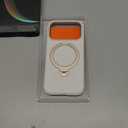 TORRAS Q3 Silicone 360 Spin for iPhone 17 Pro Case with Stand, Fit for MagSafe, Magnetic Ring Kickstand with Camera Control, Liquid Silicone Rubber Soft Phone Case for iPhone 17 Pro 6.3'', Light Ivory