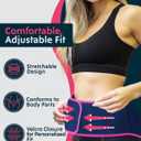 Magic Gel Ice Pack for Back Pain Relief | 1 Pack Reusable Lower Back Wrap for Hot or Cold Therapy | Relief for Lower Lumbar, Sciatic Nerve, Herniated or Degenerative Disc, Coccyx, Tailbone Pain