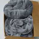 Utopia Bedding Fleece Blanket Twin Size Ash Grey 300GSM Luxury Anti-Static Fuzzy Soft Microfiber Bed Blanket (60x80 Inch)