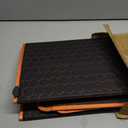 Car Trunk Organizer for SUV and Sedan, Orange-Honeycomb, 29.5 in