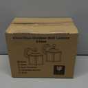 MATAMEYE Outdoor Wall Lantern, Exterior Waterproof Wall Sconce Light Fixtures, Black Front Door Wall Lighting with Clear Beveled Glass Shade, 2 Pack (8.27 inch)