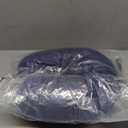 Amazon Basics Semicircular Memory Foam Neck Travel Pillow, Navy Blue