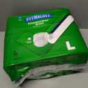 Medline Extended Wear Overnight Adult Briefs with Tabs, Maximum Absorbency Adult Diapers, Large (15 Count)