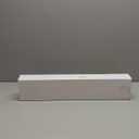 2 Pack 24-Inch Long Clear Acrylic Floating Shelves Wall Ledge Invisible Wall Mounted Floating Bookshelf U Shape Wall Shelf for Book Display Makeup Product Spice Organizer