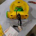 Bounce House Blower, 550W/0.73HP Commercial Air Blower with Double-Sided Fan Blade Design, Strong Wind and Great Heat Dissipation Properties for Bouncy Castle, Jump Slides, Arch, Inflatables